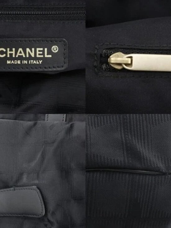 CHANEL New Travel Line Tote GM Tote Bag A15825 black Nylon canvas Women main image 9